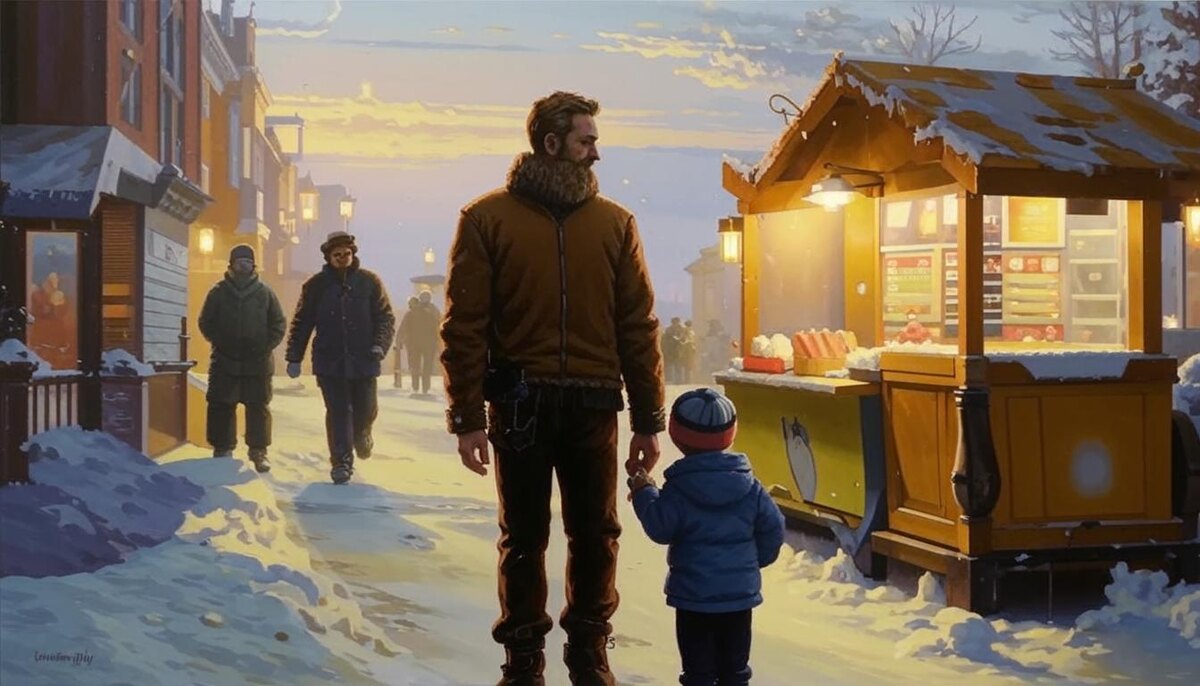 Фото1. Вовочка хочет мороженое