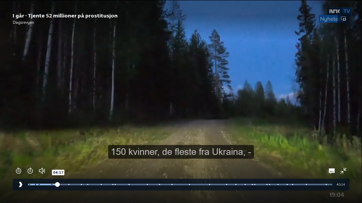 150 женщин, большинство из Украины, были завезены в Норвегию для занятием пр. NRK