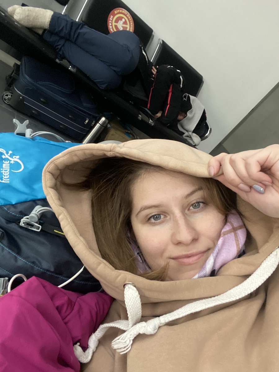 Кажется у меня уже вошло в привычку спать на вокзалах