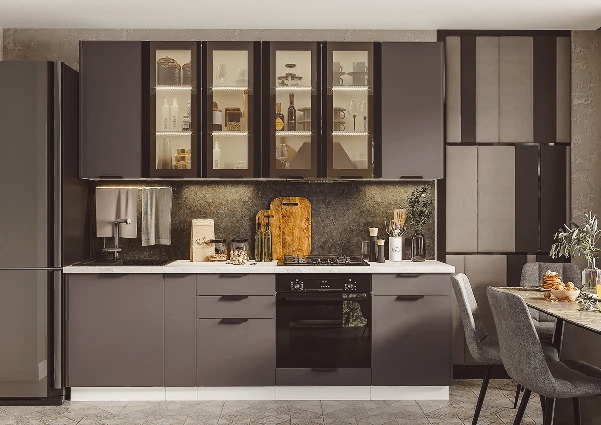 Кухонный гарнитур Норд фабрика "Интерьер" г. Пенза.