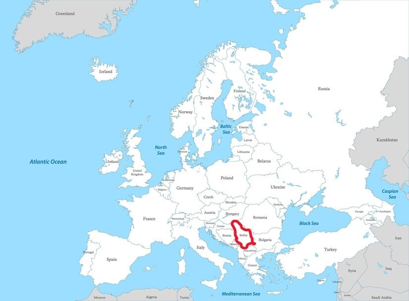 Сербия - не просто Европа, но еще и со всех сторон Европой окружена
