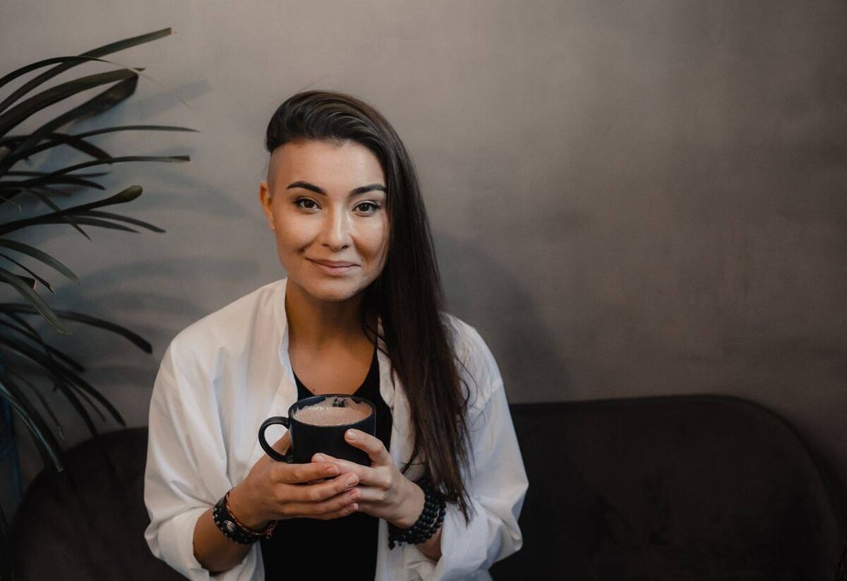 Ама Алиева (фото из ее телеграм-канала)