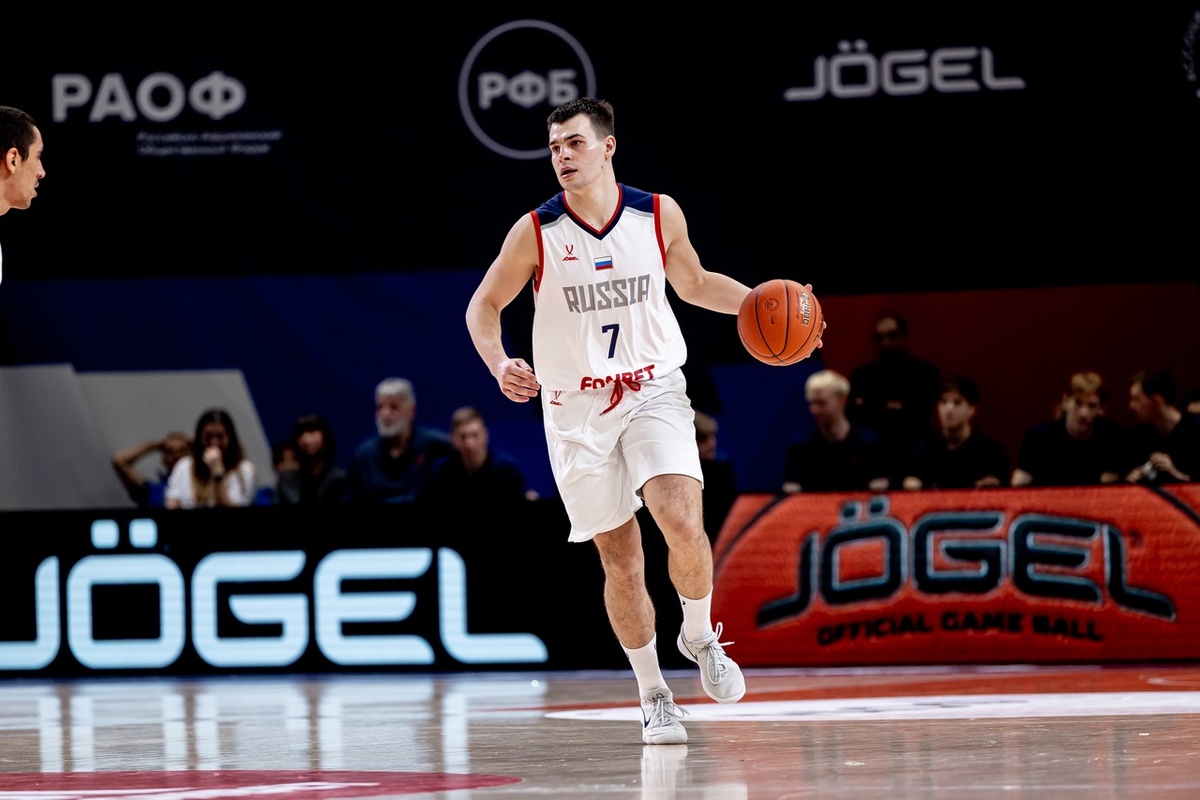 Александр Хоменко в составе сборной России по баскетболу