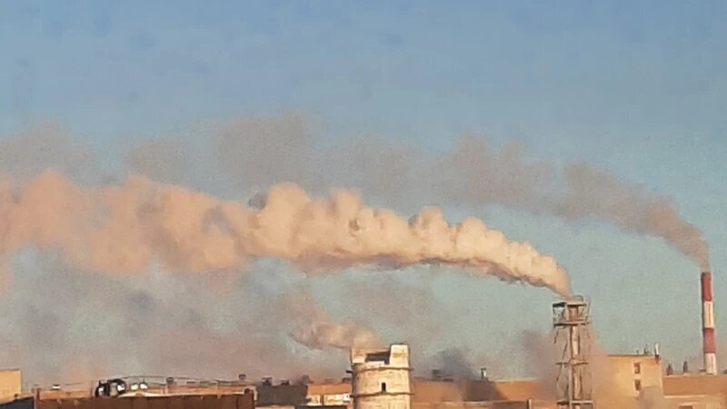     Режим "черного неба" в Барнауле. altapress.ru