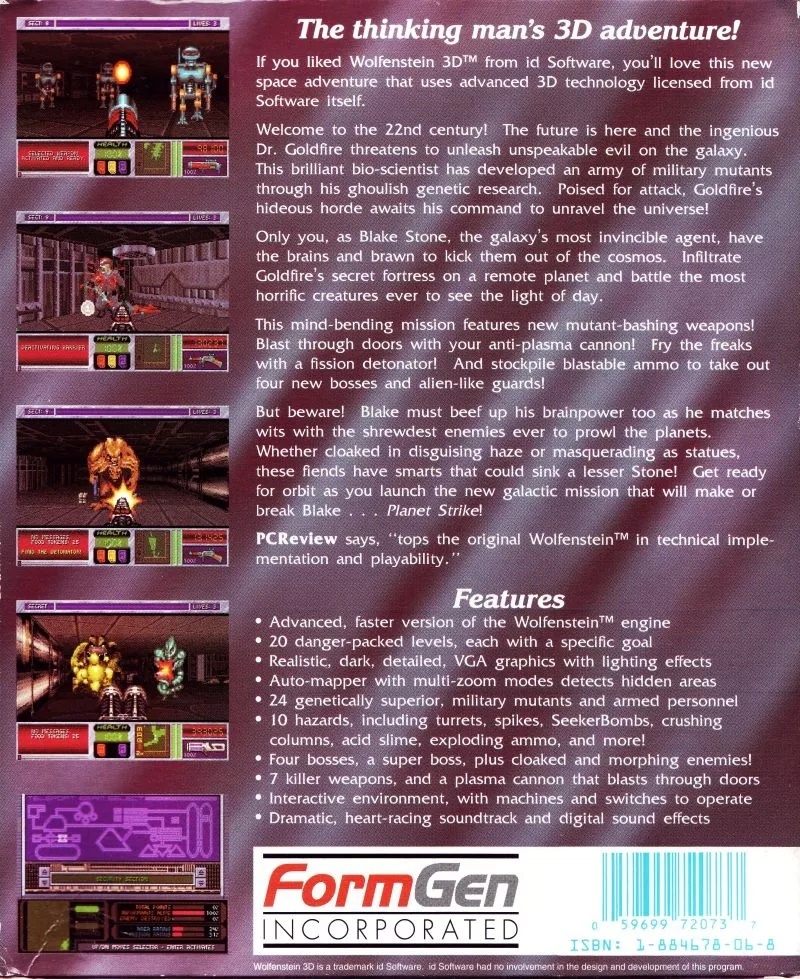 1.1. Blake Stone: Planet Strike! (1994).