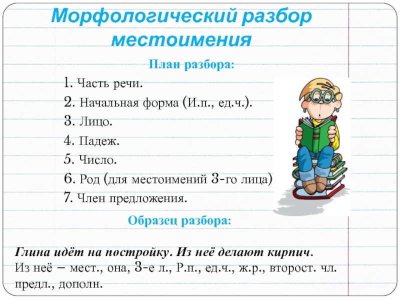 Выполнить морфологический разбор слова никому. Порядок морфологического разбора местоимения. Как разбирать местоимение морфологический разбор пример. Морфологический разбор местоимения порядок разбора. Местоимения морфологический разбор местоимения.