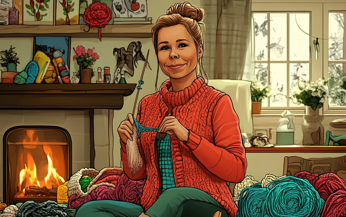    vyazanie-kryuchkom-zimnie-zhilety-i-bezrukavki Ленивое Вязание