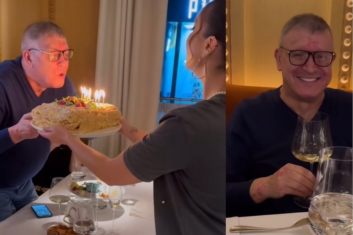 Отец Ольги Бузовой выглядит очень молодо. Фото: социальные сети.