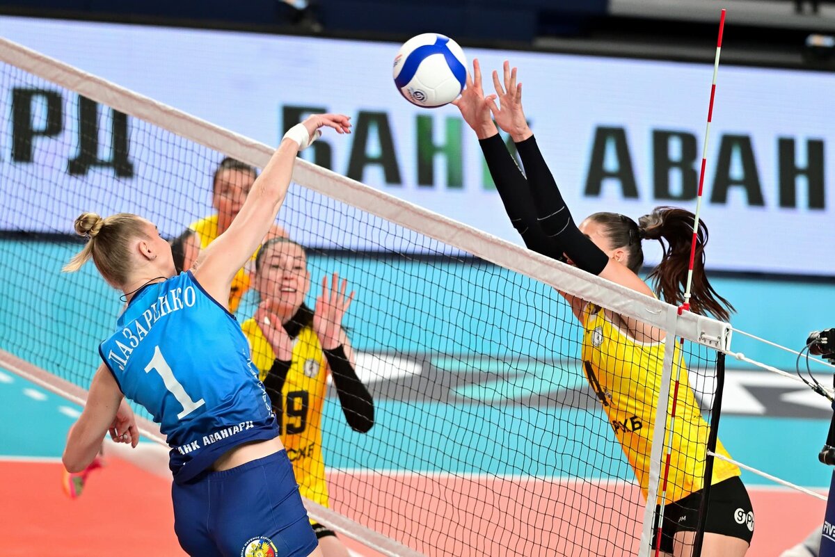 Матч "Динамо" (Москва) - "Ленинградка". Фото - @foto_volley специально для "Первого темпа".