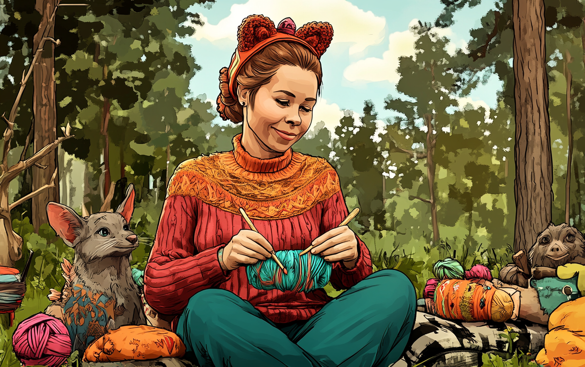    tehnika-enterlak-kak-vyazat-obemnye-uzory-spitsami Ленивое Вязание