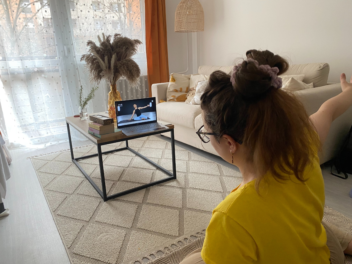 Пока тренируемся Вероника тебя заговаривает