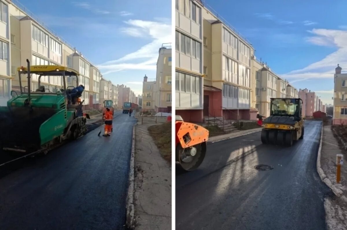    В Кировском районе Самары завершается ремонт внутриквартальных дорог