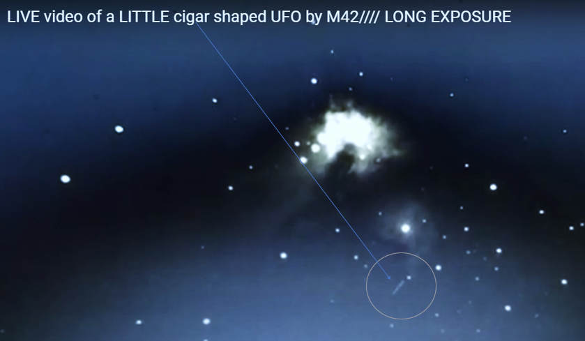 Объект в момент наблюдения и съемок, находился в зоне Messier 42. По отношению к Земле это самая близкая область образования звезд, находящаяся в южной части галактики. НЛО имеет гигантские размеры и особенную форму.