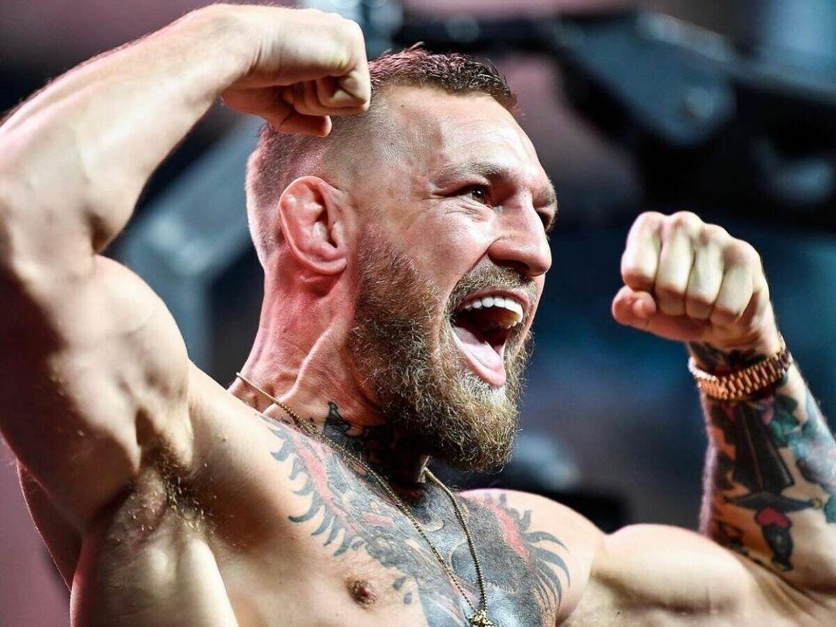    Конор Макгрегор на взвешивании перед UFC 264© Фото : соц.сети