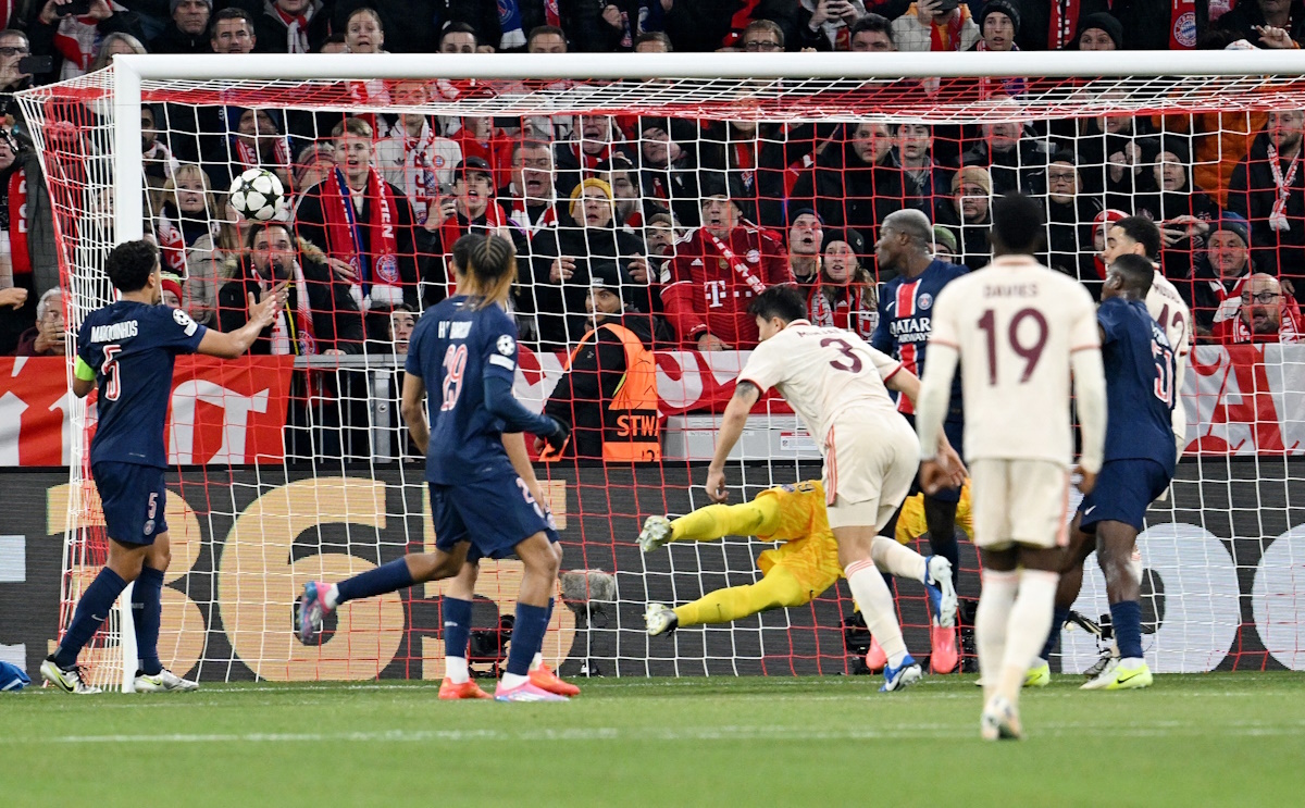 "Бавария" победила "ПСЖ" в Лиге Чемпионов. Фото: REUTERS