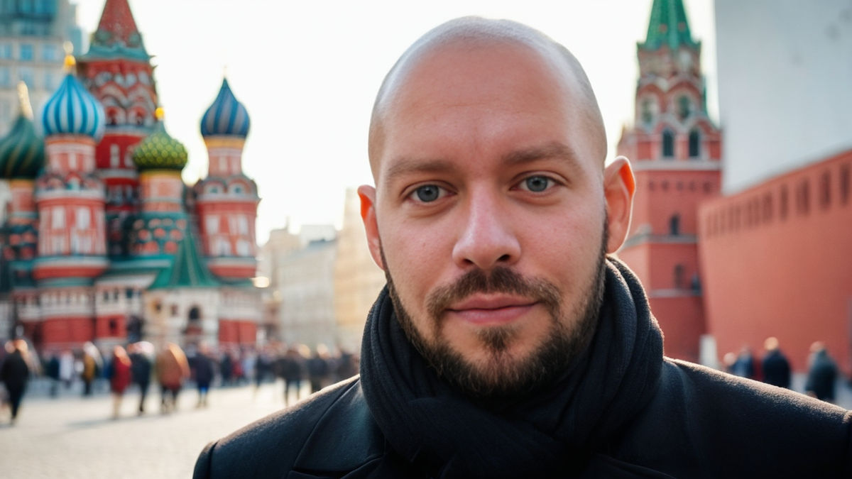 Так улыбается риэлтор Северной столицы приехав в Москву :)