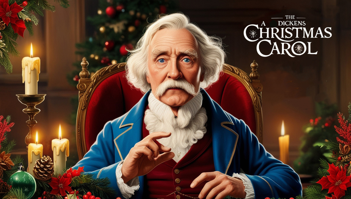 Иллюстрация: Чарльз Диккенс «Рождественская песнь в прозе». 