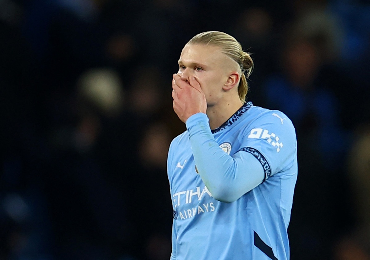 "Манчестер Сити" и "Фейеноорд" сыграли вничью 3:3 в Лиге Чемпионов. Фото: REUTERS