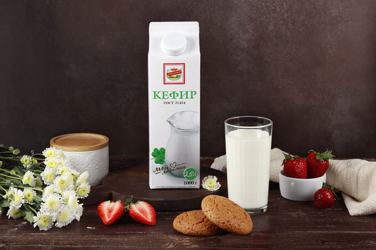 Кефир ТМ «ЕРМОЛИНО»