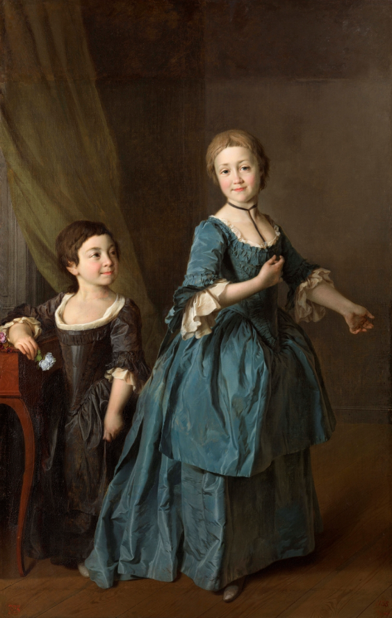 Левицкий Д. Г. Портрет Ф. С. Ржевской и Н. М. Давыдовой. 1772. ГРМ