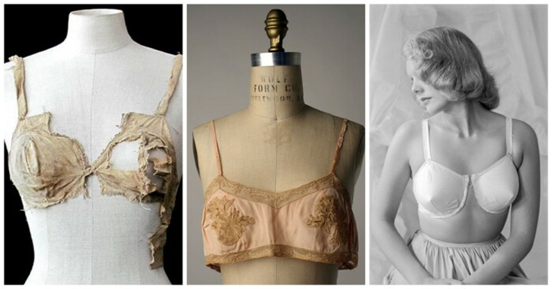 Эволюция бюстгальтеров Источник https://ru.pinterest.com/