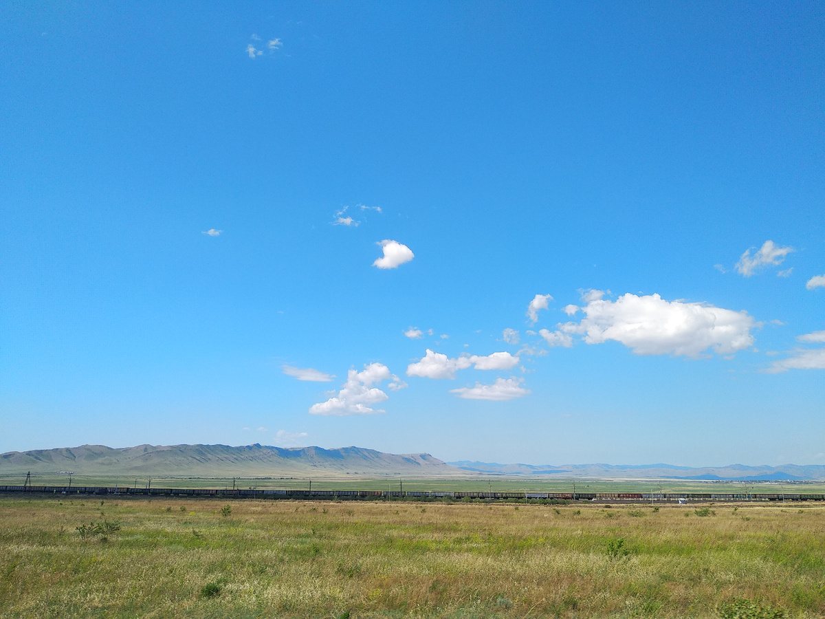 Первый поезд пришёл в Аскиз в 1950 году