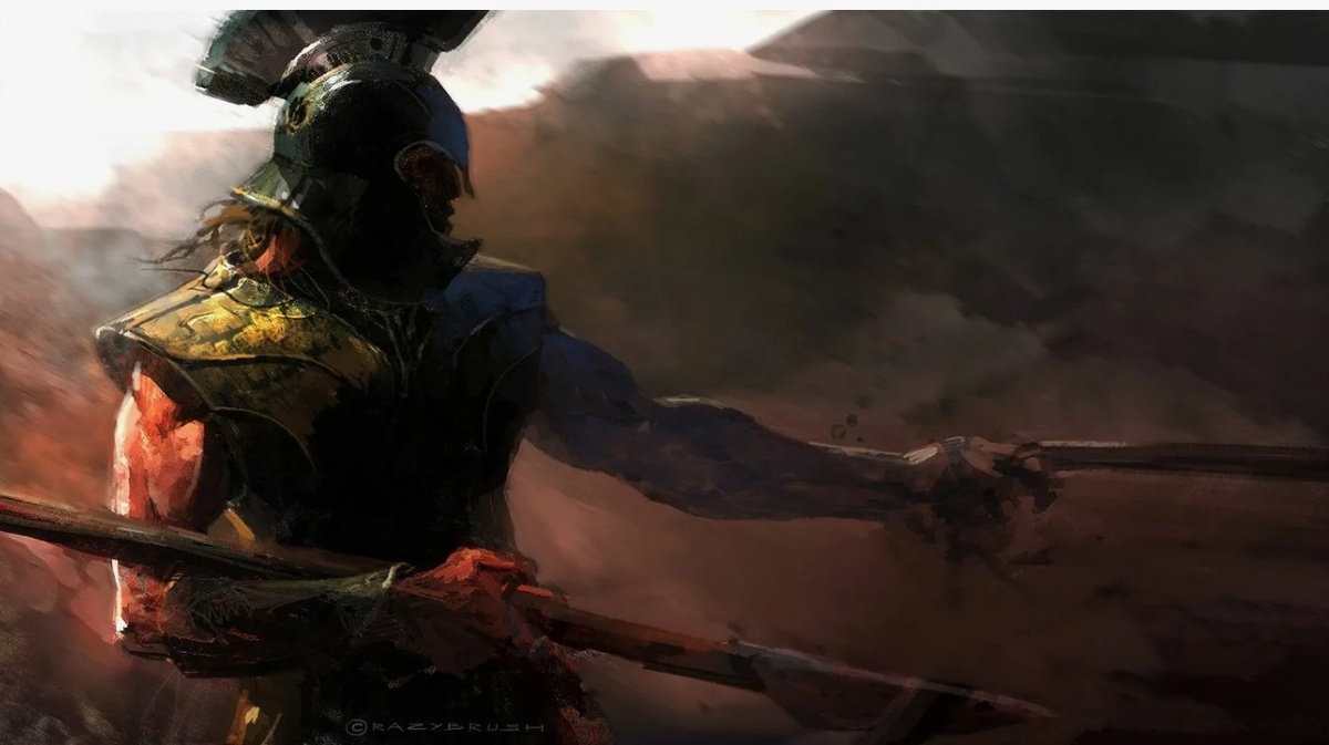 Мифический Герой Ахиллес. Картинка взята из свободного доступа.