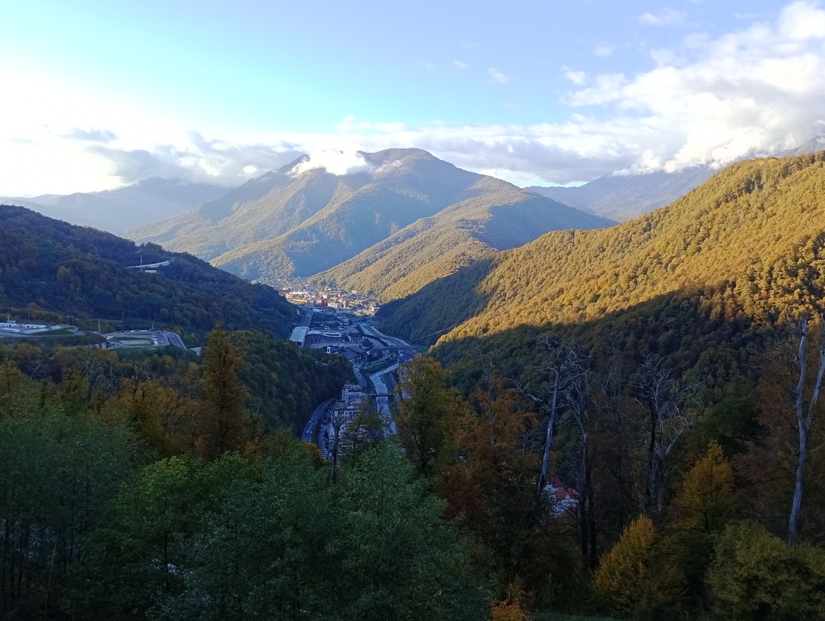 Горы Сочи осенью :) Фото автора