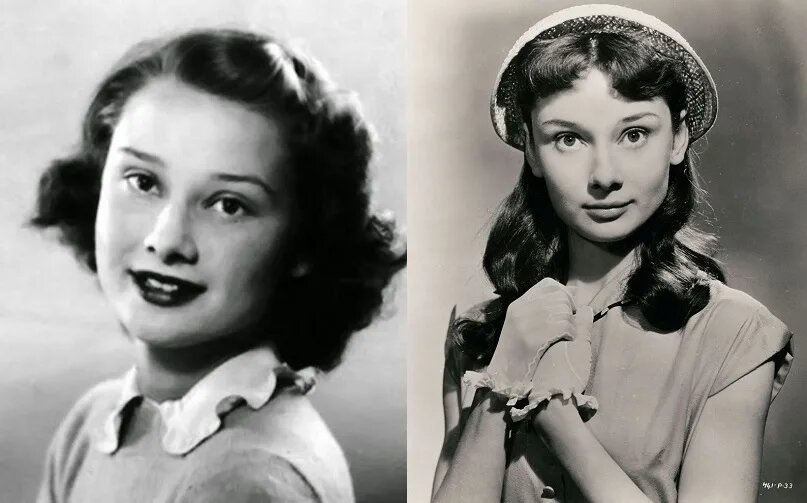 Одри в юности