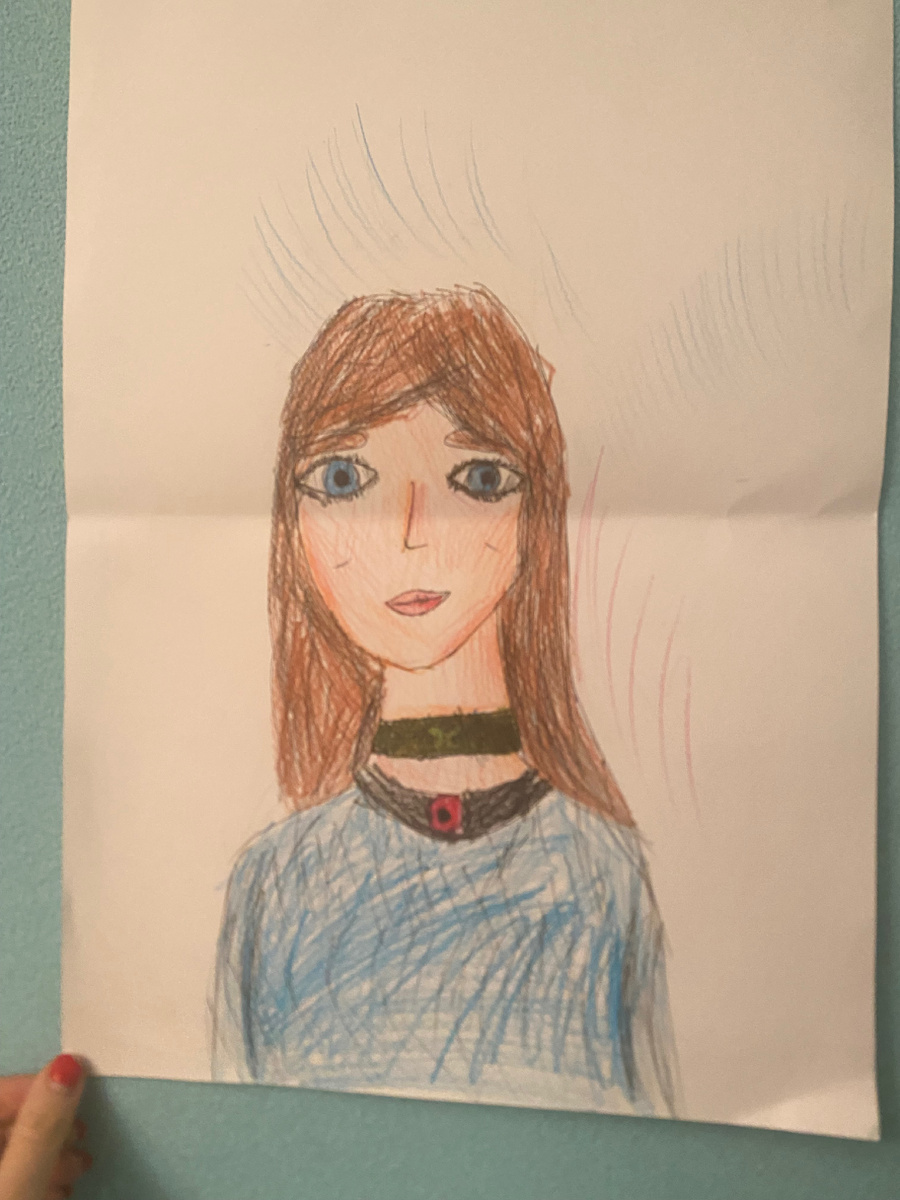 Глазами дочки я выгляжу так😃