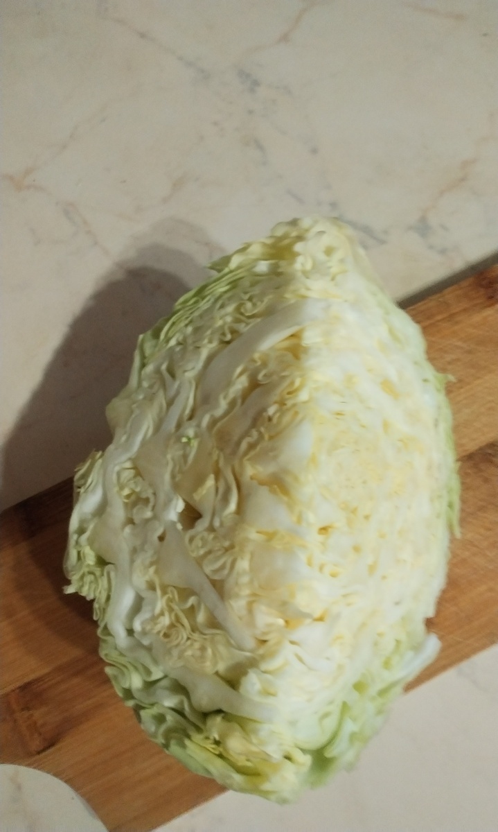 Небольшой остаток от кочана. 