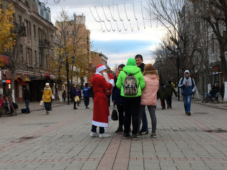     Дед Мороз в Саратове. Фото: Сергей Климушев
