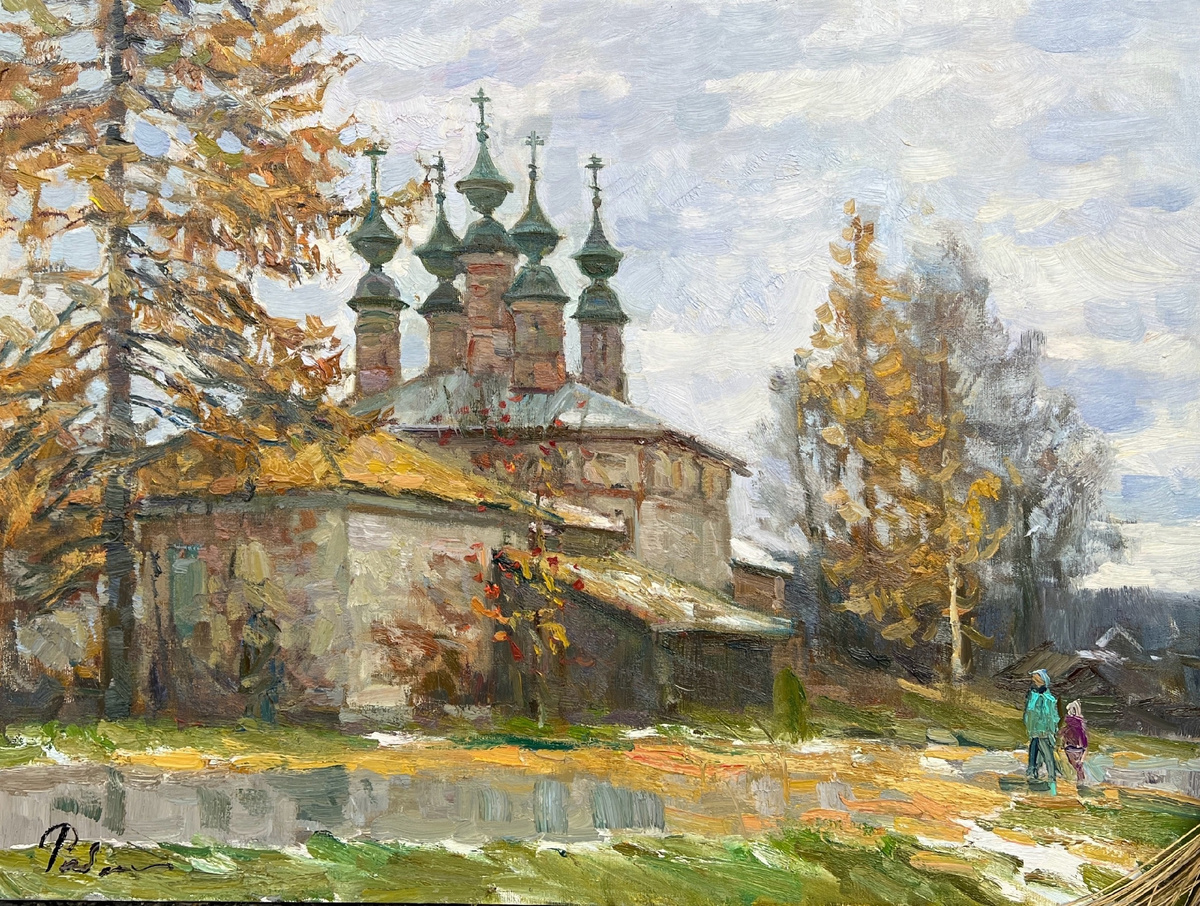 Ноябрь в Солигаличе. Воскресенская церковь