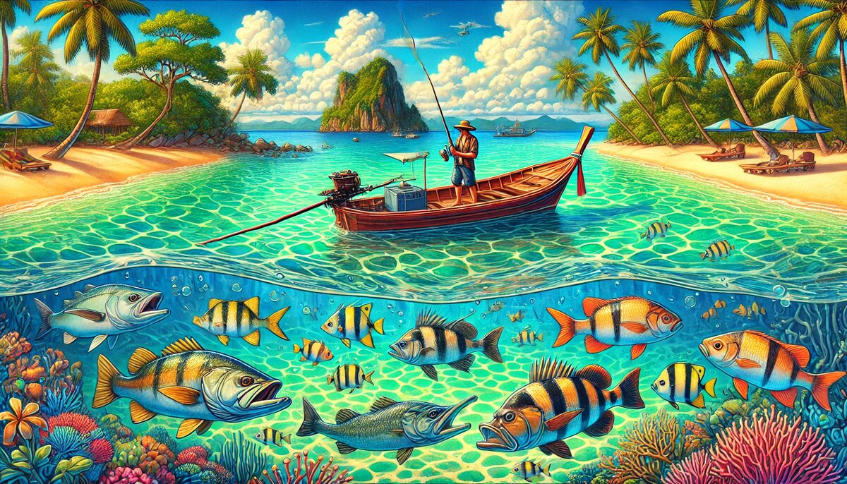 Морская рыбалка на Самуи
