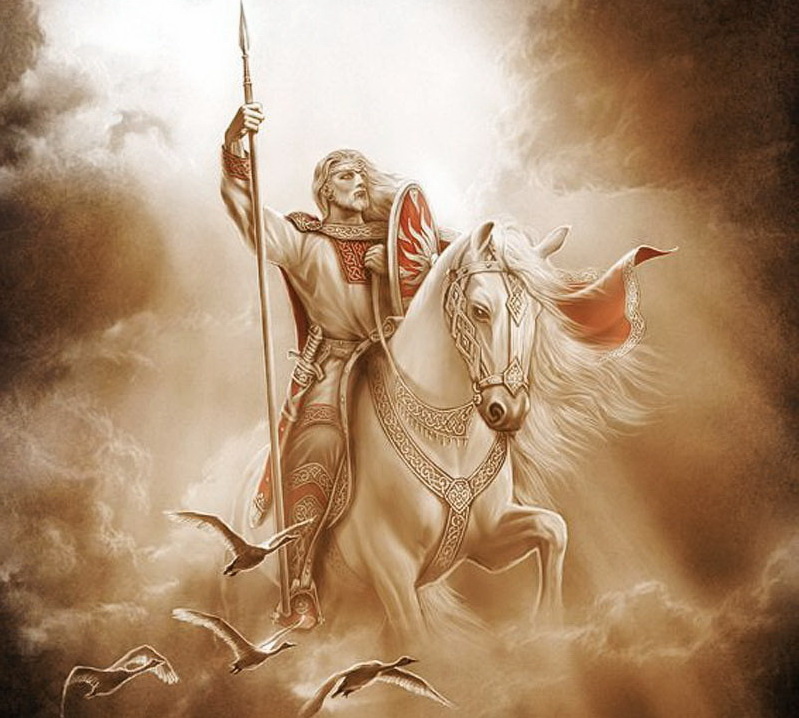 Картинка Игоря Ожиганова "Бог Хорс"