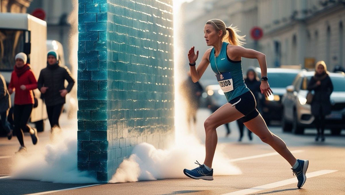 Марафонская стена - один из главных страхов новичка перед первым марафоном.