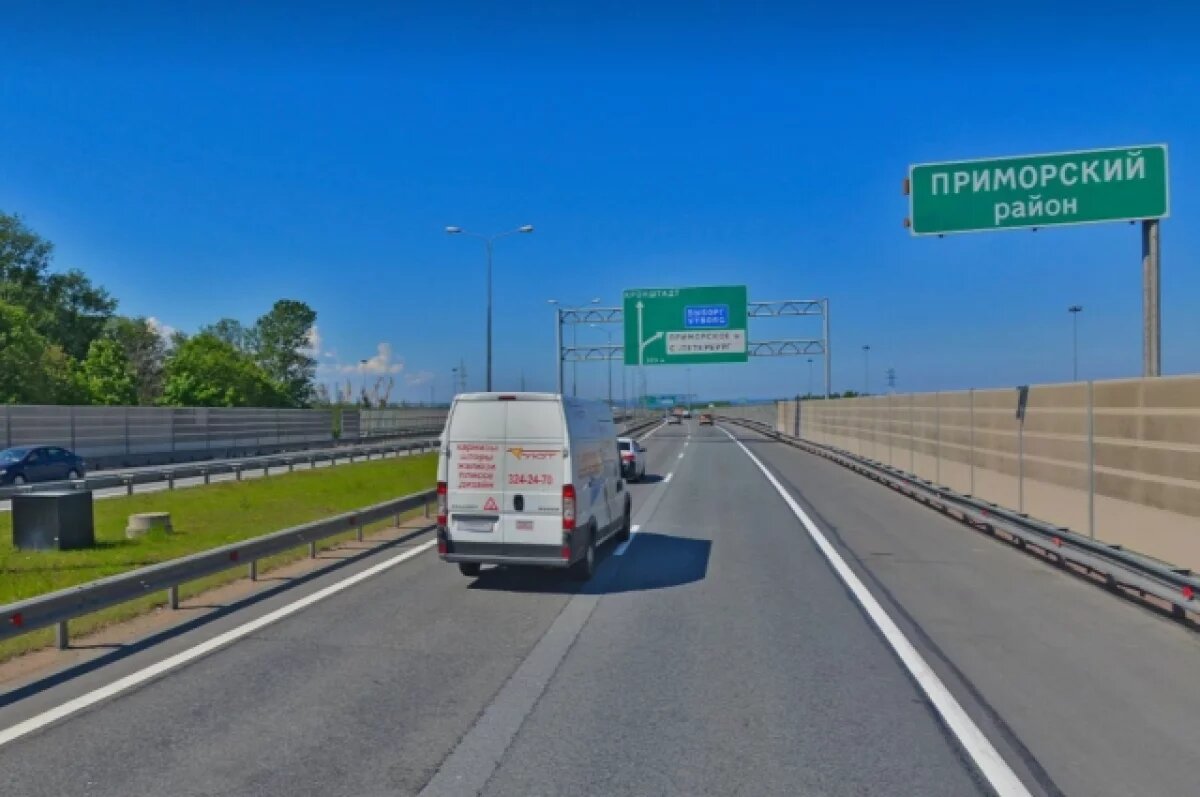    Дублёр Приморского шоссе и развязку к Горской построят в Петербурге