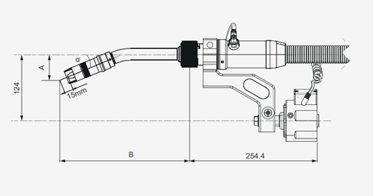 Сварочная горелка TRM605WHD