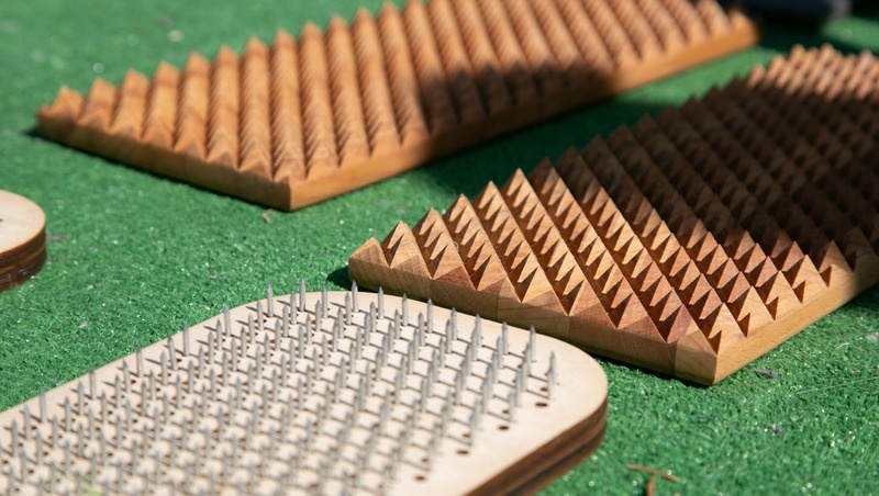    Доски садху имеют разные уровни сложности Фото: Валерия Алтухова / / ИА «Победа26»