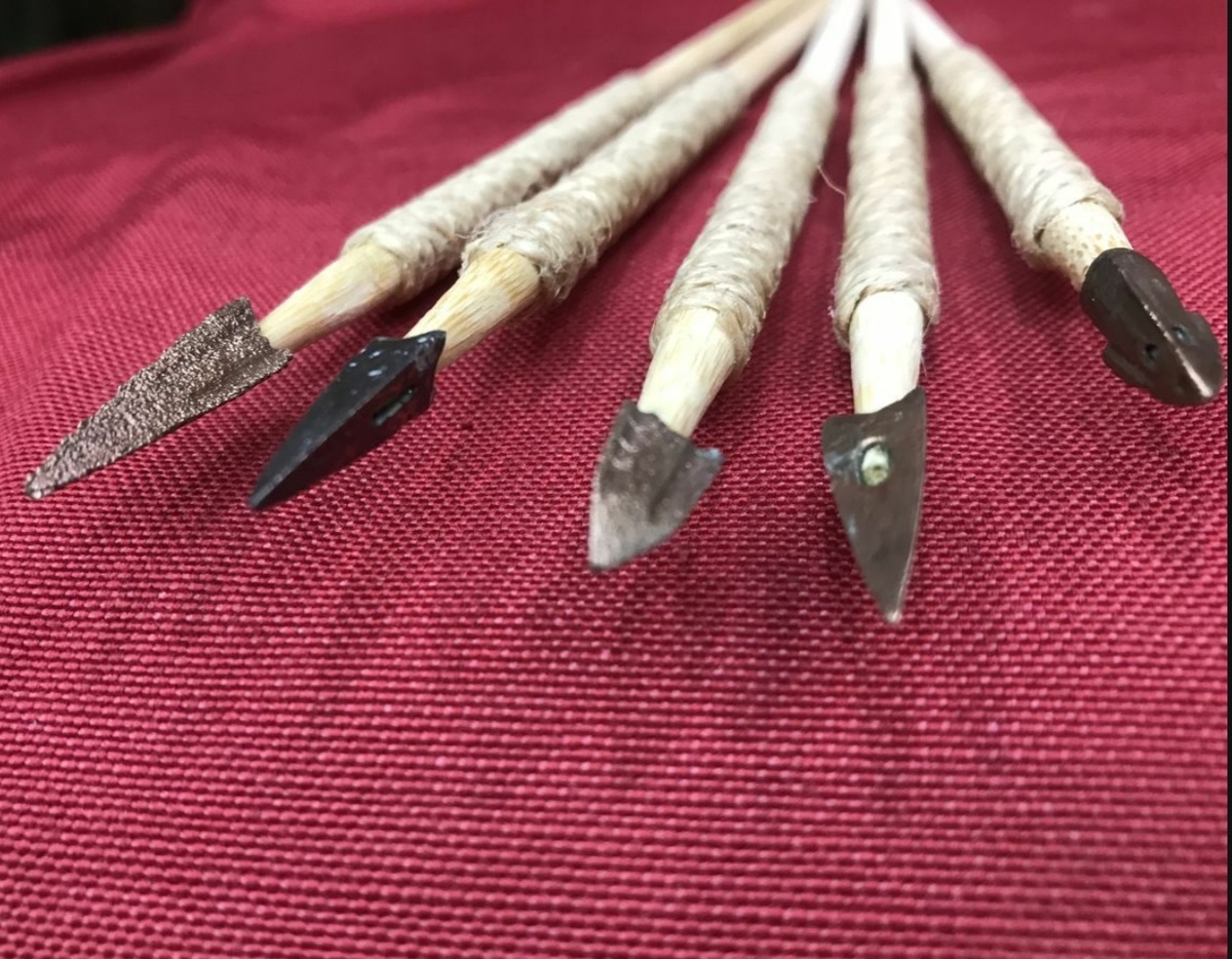 Наконечники стрел очищенные лимонной кислотой и содой. Скифы, Крым III век до нашей эры. 