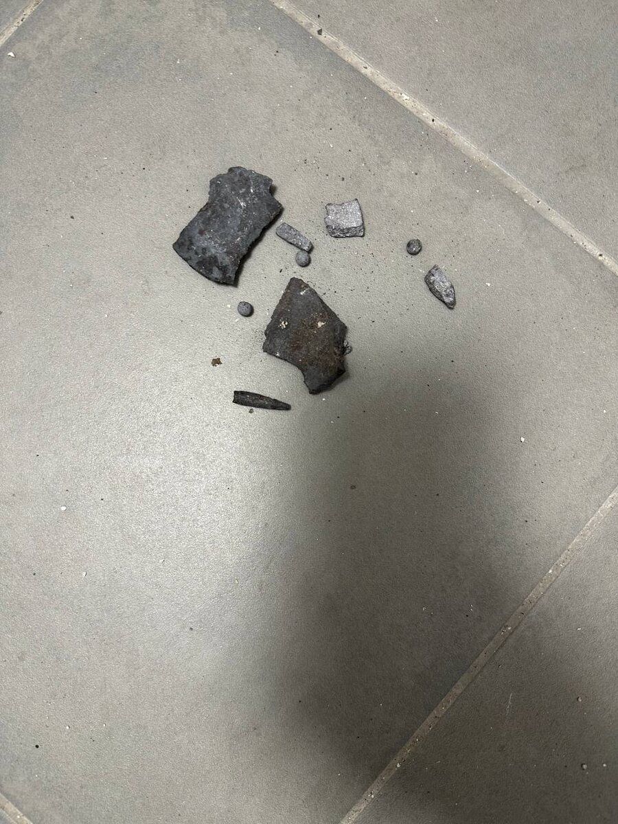 Осколки снарядов и дробь 