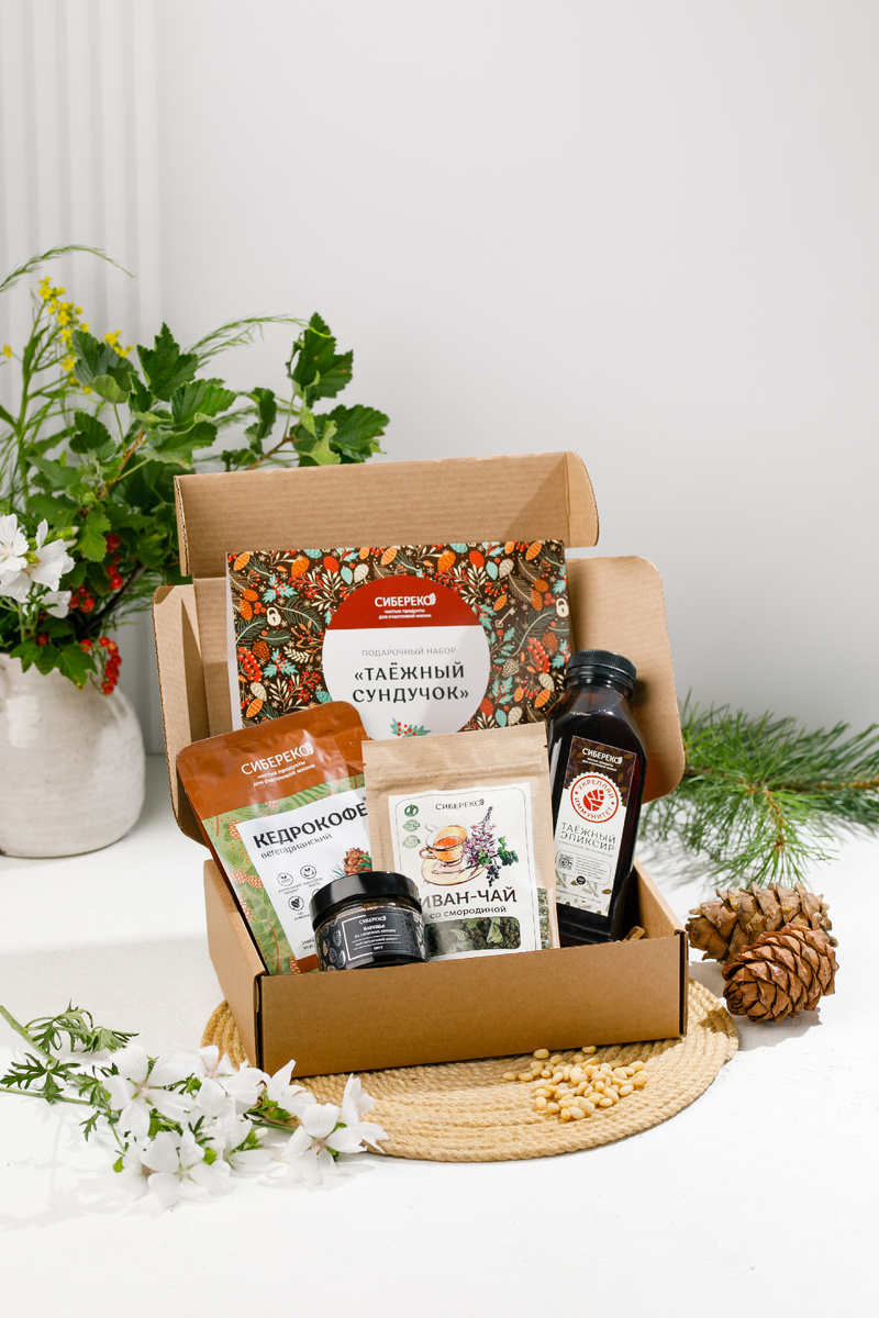 Подарочный набор "Таёжный сундучок"