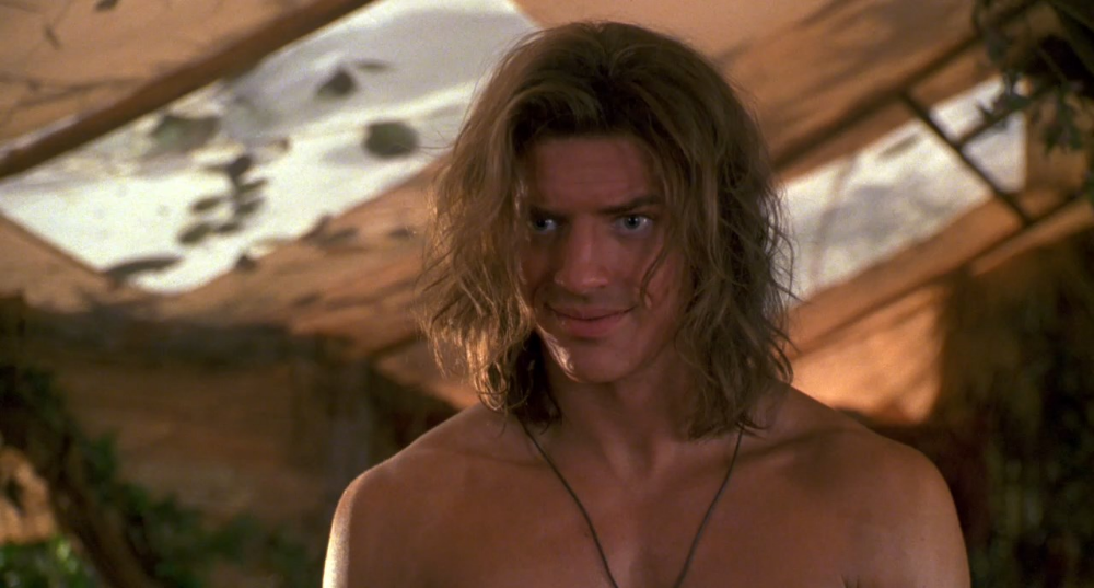 Брендан Фрейзер - кард из фильма Джордж из джунглей