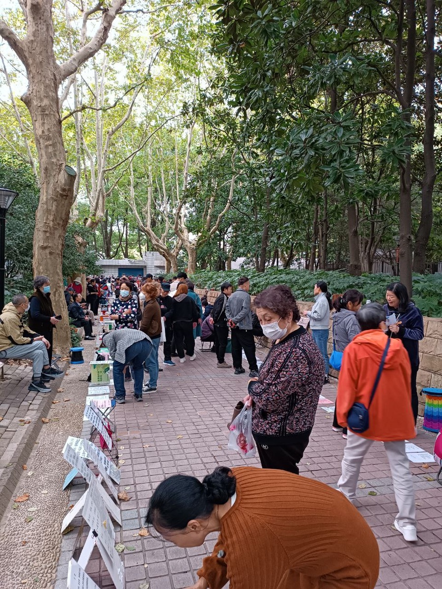 Рынок женихов и невест в Народном парке