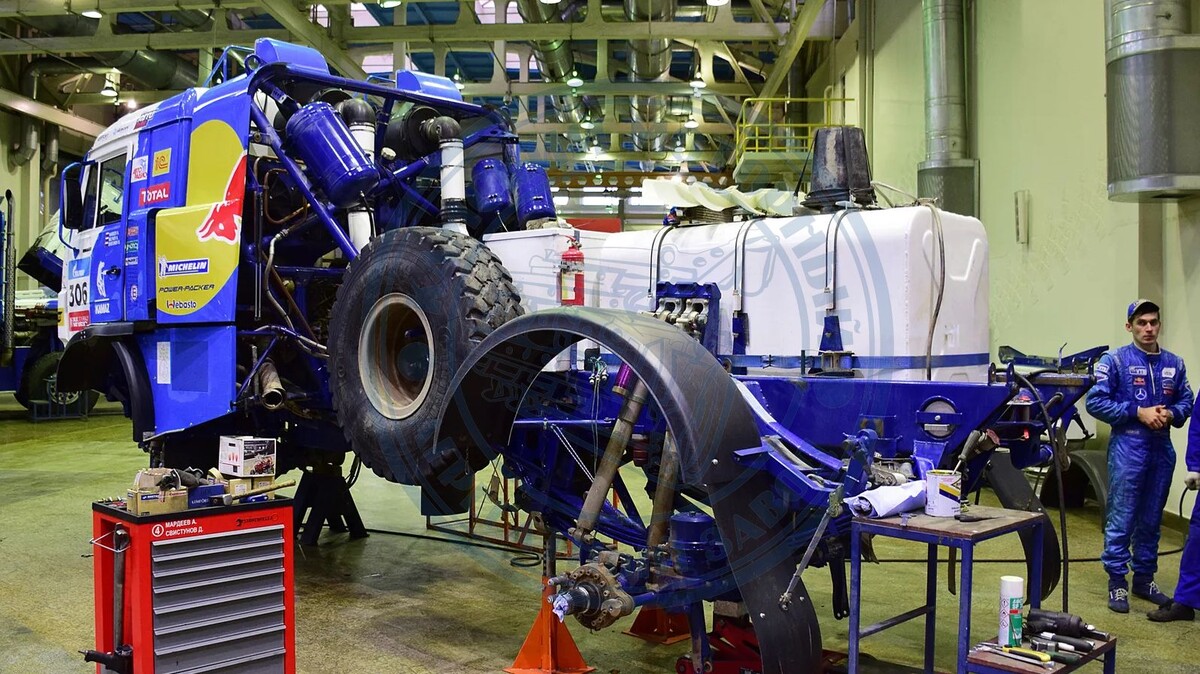 гоночный двигатель камаз