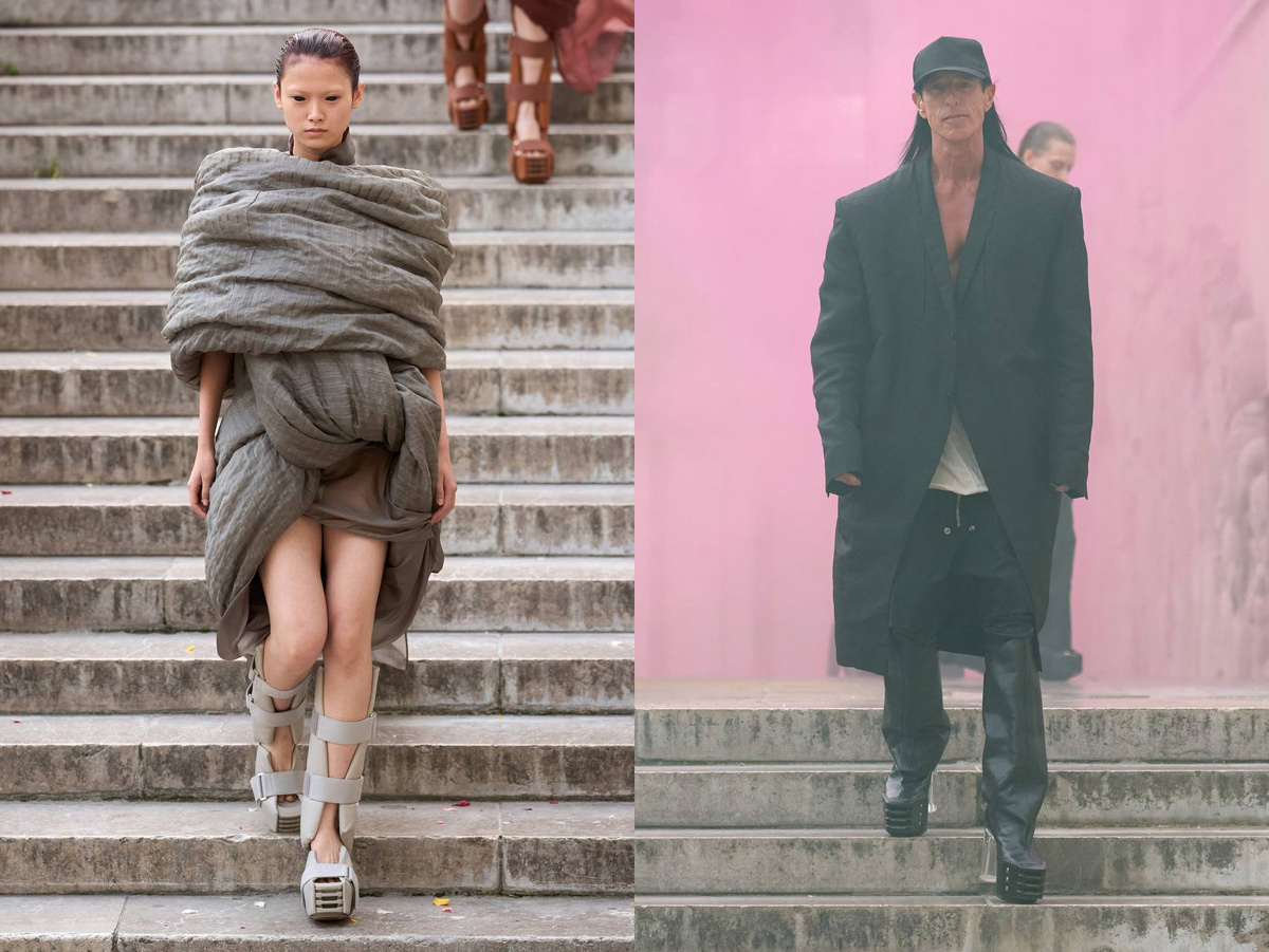Фото с показа Rick Owens Spring 2024 Ready-to-Wear