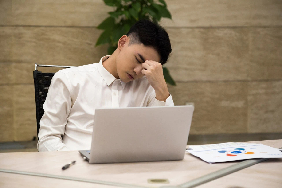 Усталость из-за недостатка сна