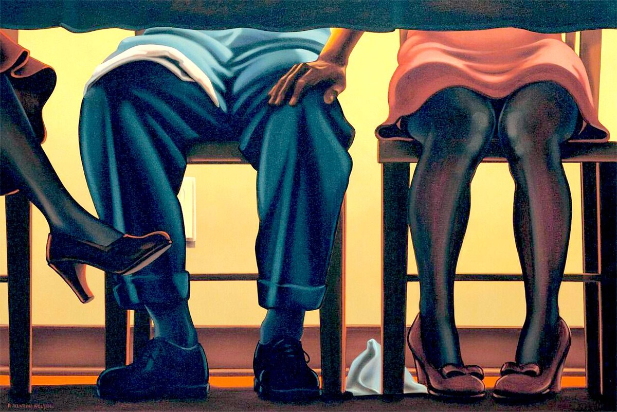 Художник Кентон Нельсон