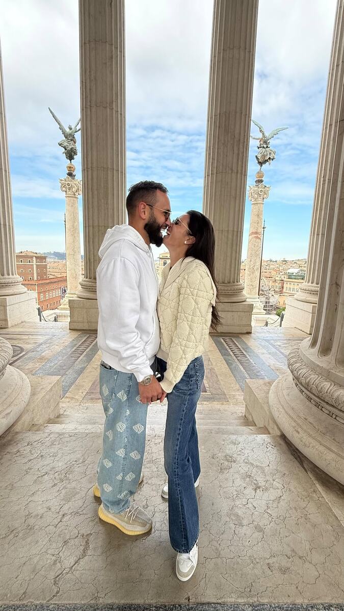 Ксения Бородина и Николай Сердюков. Фото: соцсети/@borodylia