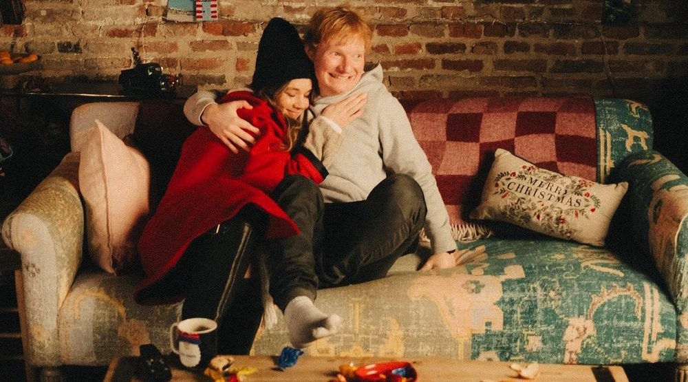     Фото со съемок клипа / Источник: соцсети Эда Ширана